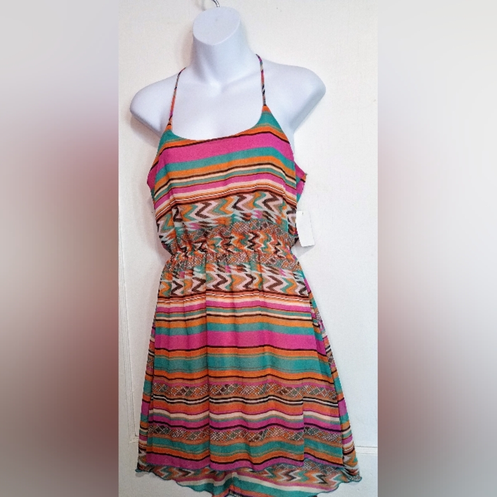 Alya Multicolor Striped Dress